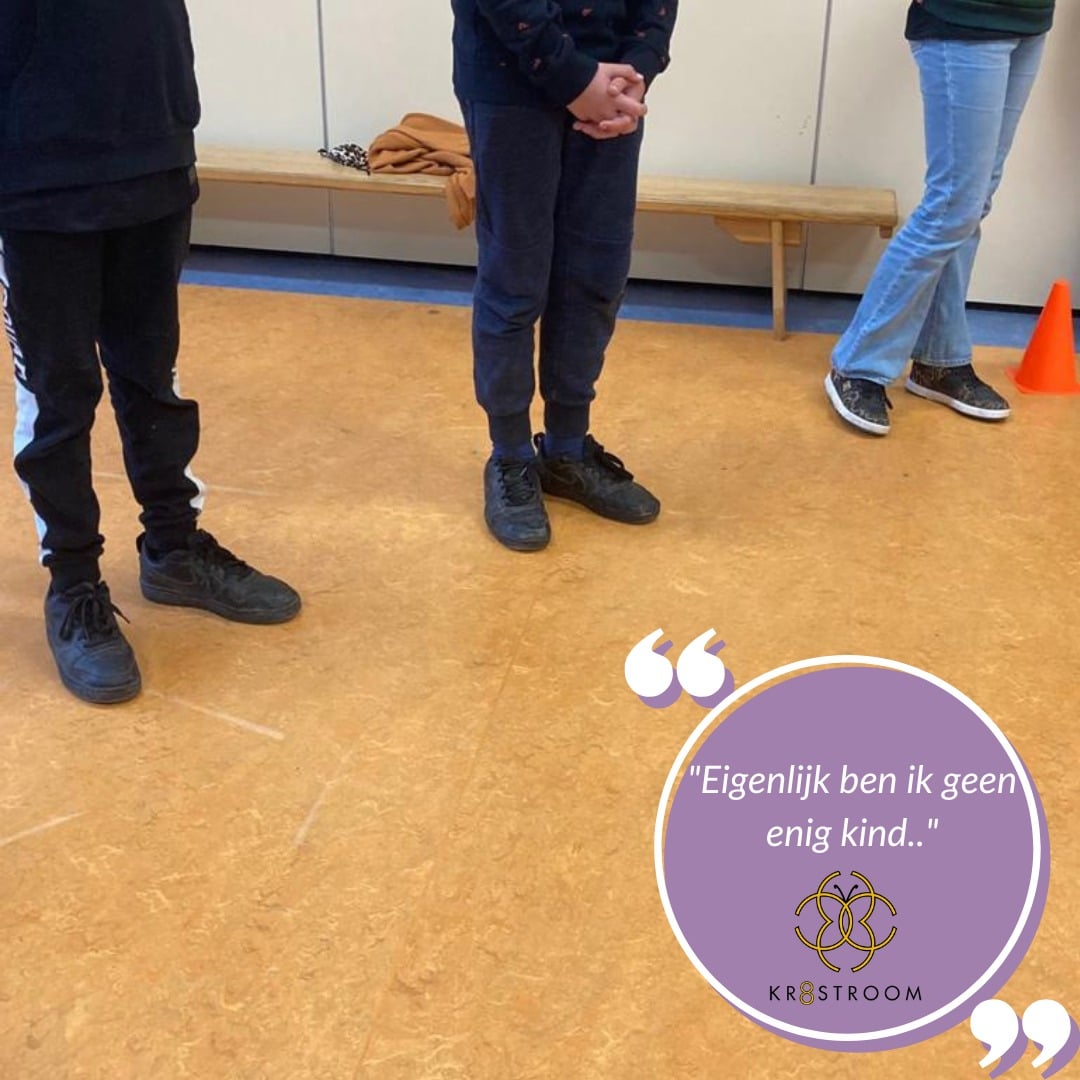 ‘Eigenlijk ben ik geen enig kind, …’