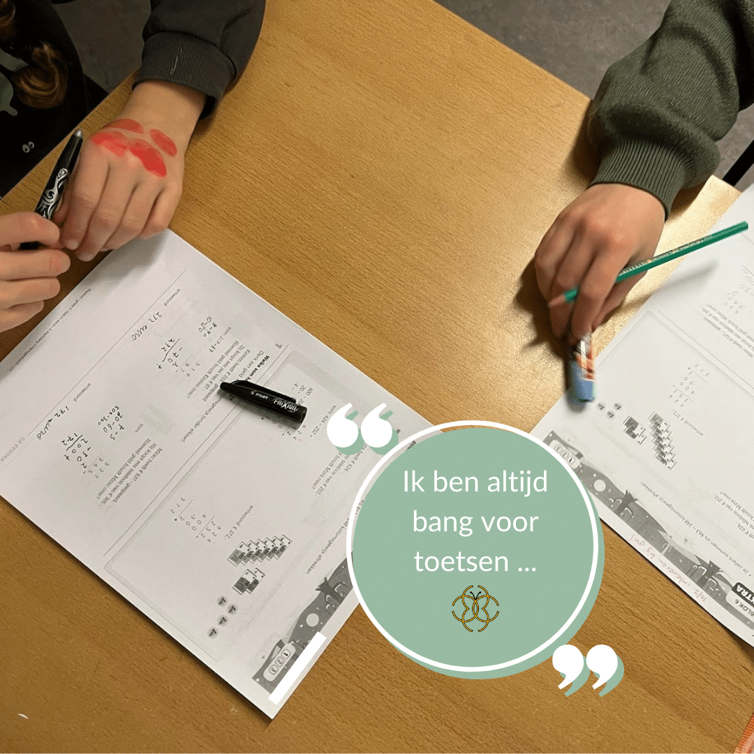 Angst voor toetsen